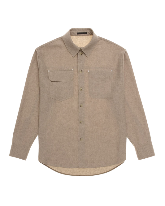 WOOL-BLEND SHIRT